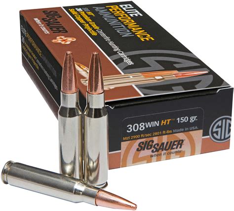 While the commercial variant of <b>SIG</b> Sauer’s cartridge isn’t quite as high-pressure as the military <b>ammunition</b>, it was SAAMI-approved with a maximum-allowable chamber pressure of 80,000 psi. . Best ammo for sig cross 308